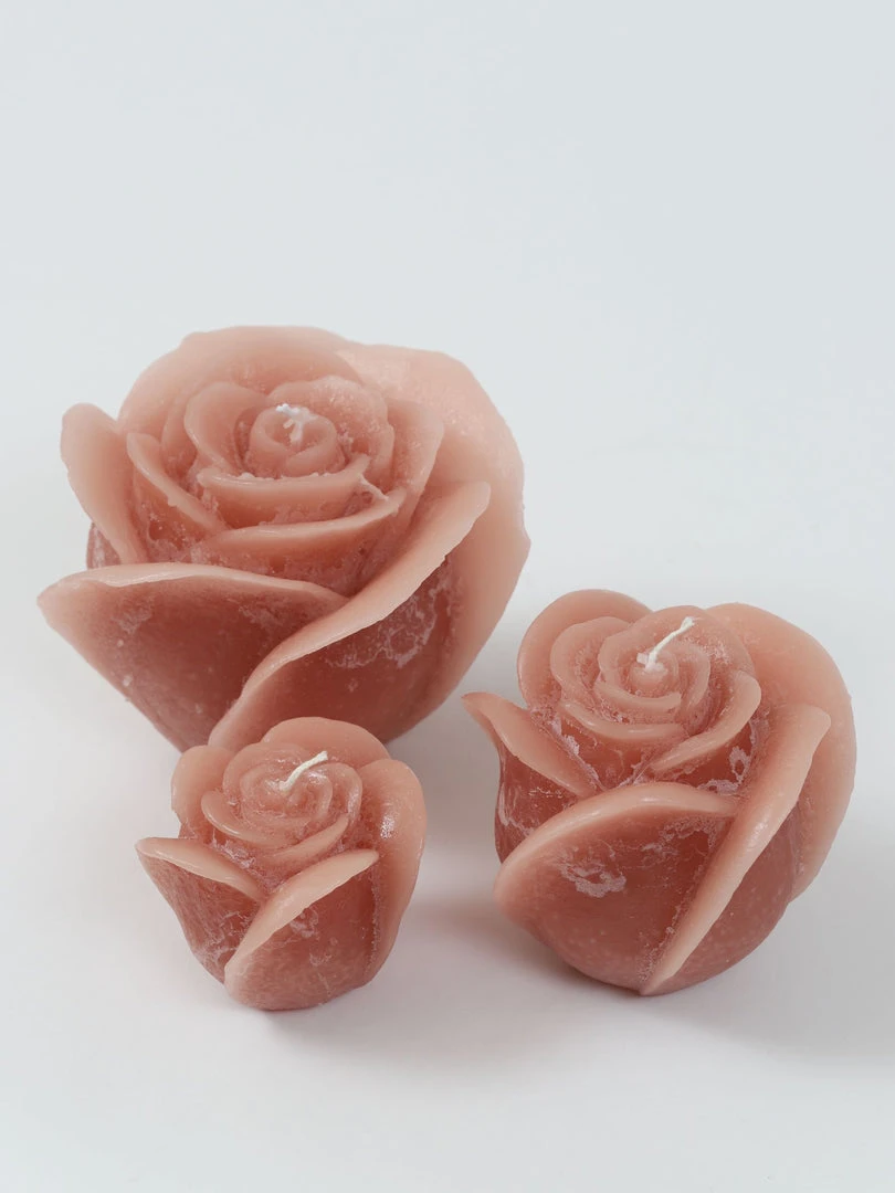 Inspire Me! Home Decor Blush Rose Candle (3 Sizes) 4 Inspire Me! Home Decor Blush Rose Candle (3 Sizes)