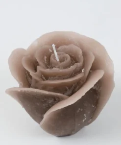 Inspire Me! Home Decor Beige Opaque Rose Candle (3 Sizes) 17 Inspire Me! Home Decor Beige Opaque Rose Candle (3 Sizes)