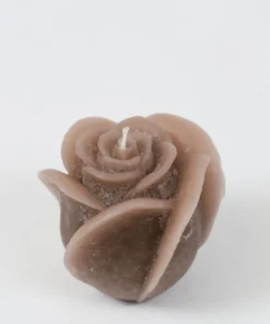 Inspire Me! Home Decor Beige Opaque Rose Candle (3 Sizes) 16 Inspire Me! Home Decor Beige Opaque Rose Candle (3 Sizes)