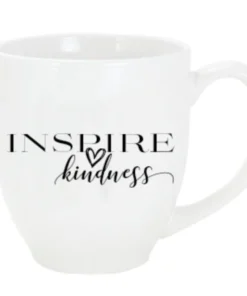 Inspire Me! Home Decor Inspire Kindness Bistro Mug (2 Text Colors)
