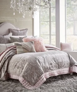 Cloud9d Zilar Grey Velvet Duvet (2 Sizes)