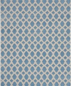 Nourison PILLOWS, RUGS, & THROWS Joli Area Rug - Blue/Grey (2 Sizes)
