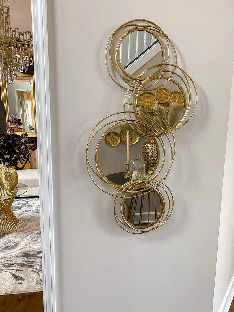 Inspire Me! Home Decor WALL ART & MIRRORS Spiral Circle Wall Mirror (2 Colors) 3 Inspire Me! Home Decor WALL ART & MIRRORS Spiral Circle Wall Mirror (2 Colors)