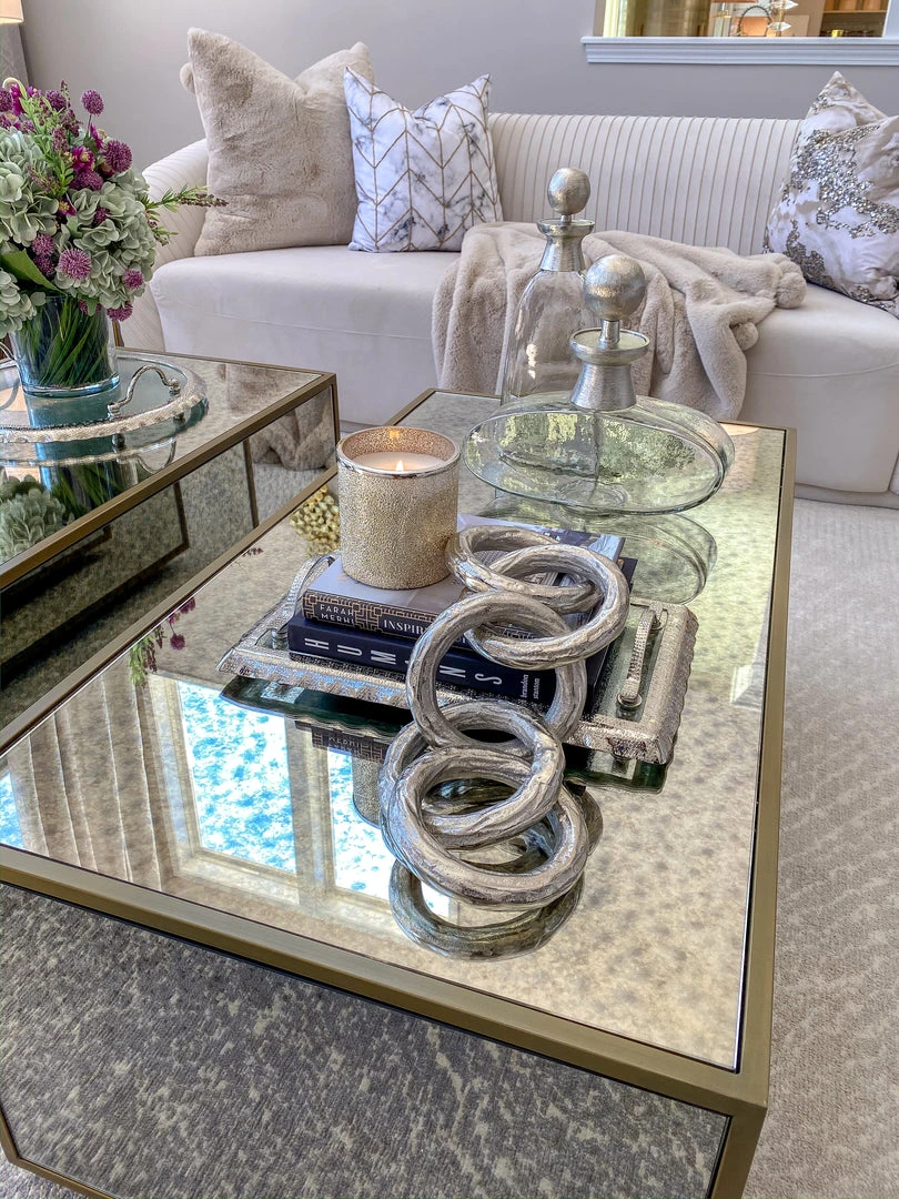 Inspire Me! Home Decor Glass Bottle With Silver Ball Stopper (2 Sizes) 5 Inspire Me! Home Decor Glass Bottle With Silver Ball Stopper (2 Sizes)