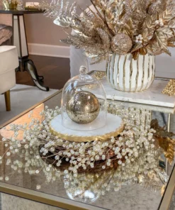 Inspire Me! Home Decor Gold Orb Candles (2 Sizes)