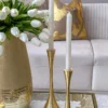 Inspire Me! Home Decor Geometric Candlesticks (2 Sizes And 2 Colors)