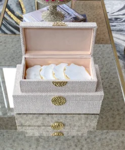 Inspire Me! Home Decor Medallion Boxes (Set Of 2) 12 Inspire Me! Home Decor Medallion Boxes (Set Of 2)