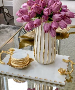 Inspire Me! Home Decor Flower Dish (2 Colors)