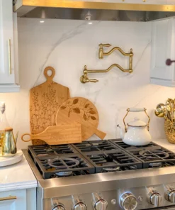 Inspire Me! Home Decor Wild Flower Bamboo Paddle Board KITCHEN 11 Inspire Me! Home Decor Wild Flower Bamboo Paddle Board KITCHEN