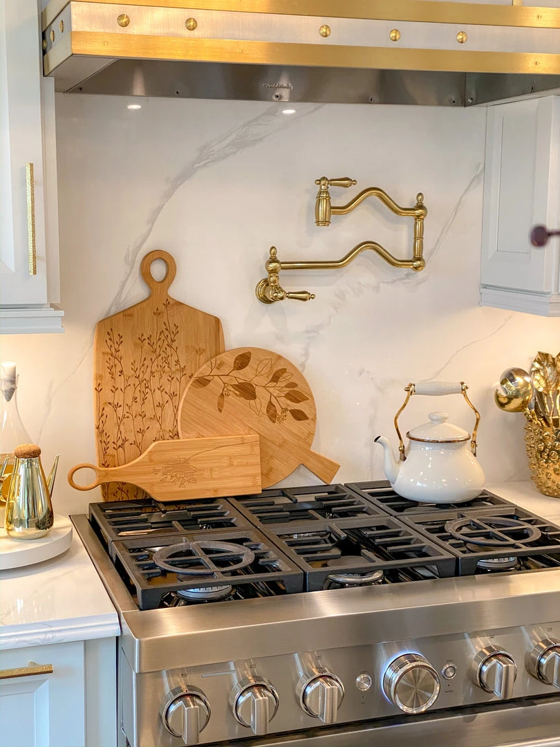 Inspire Me! Home Decor Wild Flower Bamboo Paddle Board KITCHEN 6 Inspire Me! Home Decor Wild Flower Bamboo Paddle Board KITCHEN