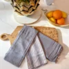 Inspire Me! Home Decor Grey Towel Set (Pack Of 3) 2 Inspire Me! Home Decor Grey Towel Set (Pack Of 3)
