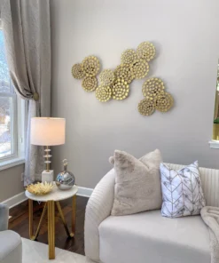 Inspire Me! Home Decor Triple Circle Textured Wall Art/ Decorative Piece WALL ART & MIRRORS