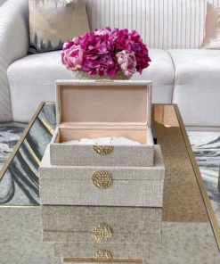 Inspire Me! Home Decor Medallion Boxes (Set Of 2) 13 Inspire Me! Home Decor Medallion Boxes (Set Of 2)