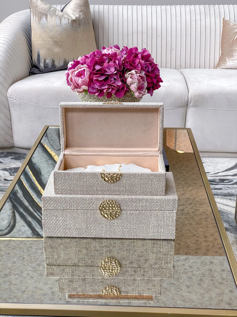 Inspire Me! Home Decor Medallion Boxes (Set Of 2) 6 Inspire Me! Home Decor Medallion Boxes (Set Of 2)