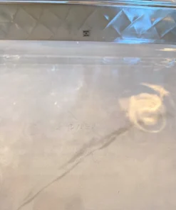 Inspire Me! Home Decor Silver Pyrex Holder With Gold Mosaic Handles And Pyrex 11 Inspire Me! Home Decor Silver Pyrex Holder With Gold Mosaic Handles And Pyrex