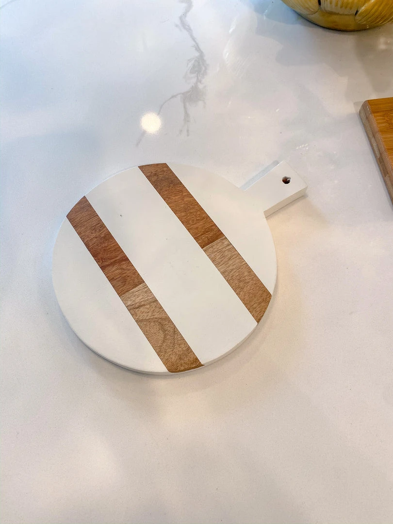 Inspire Me! Home Decor KITCHEN White Wash Mango Wood Paddle Board W/ Spreader (2 Shapes) 7 Inspire Me! Home Decor KITCHEN White Wash Mango Wood Paddle Board W/ Spreader (2 Shapes)