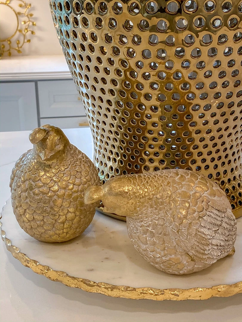 Inspire Me! Home Decor Pair Of Champagne Partridges Set Of Two 3 Inspire Me! Home Decor Pair Of Champagne Partridges Set Of Two