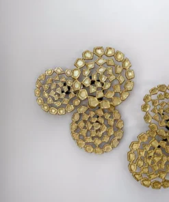 Inspire Me! Home Decor Triple Circle Textured Wall Art/ Decorative Piece WALL ART & MIRRORS