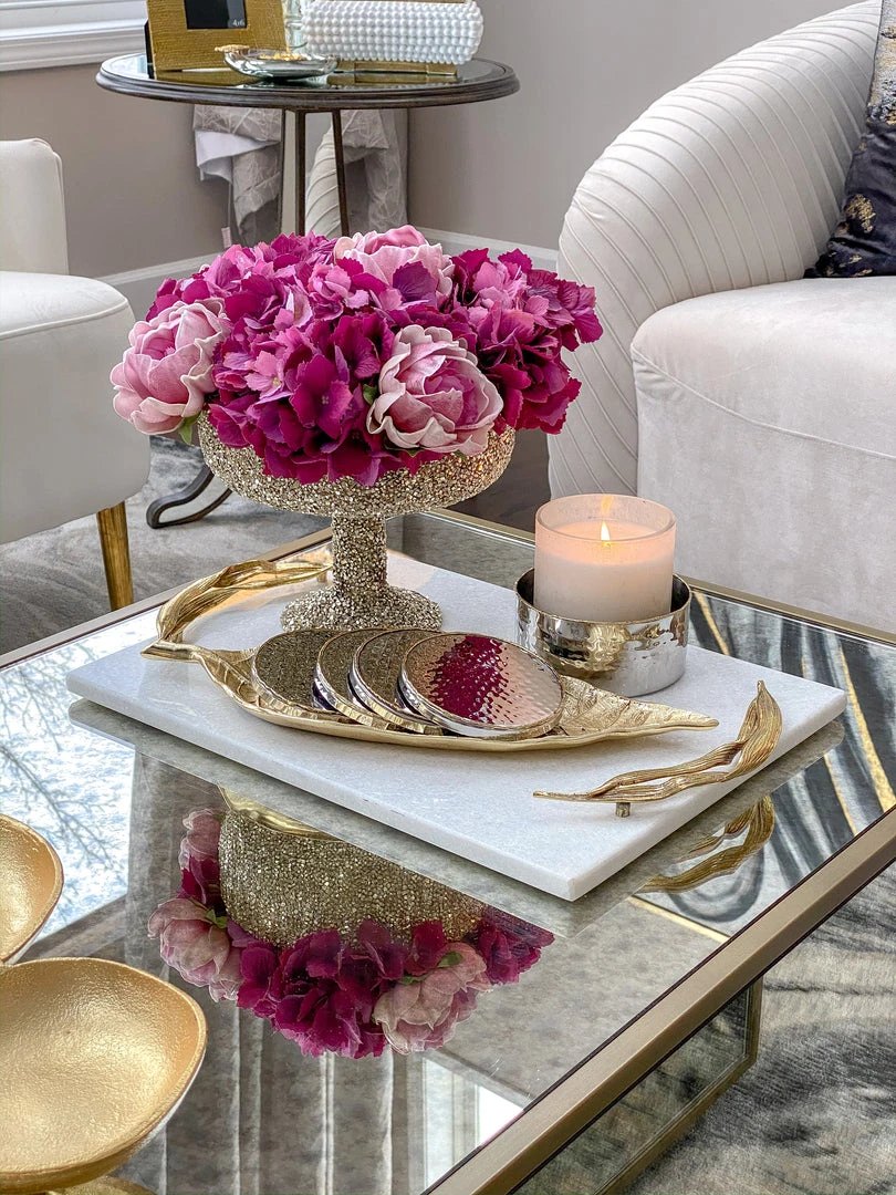 Inspire Me! Home Decor Large Jeweled Glass Decorative Bowl 12 Inspire Me! Home Decor Large Jeweled Glass Decorative Bowl