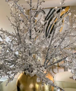 Inspire Me! Home Decor Silver Icicle Branch Floral Stems