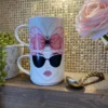 Inspire Me! Home Decor Butterfly Sunglasses Stack Mugs 2 Inspire Me! Home Decor Butterfly Sunglasses Stack Mugs