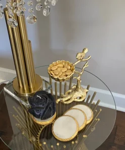 Inspire Me! Home Decor Black Rose Candle