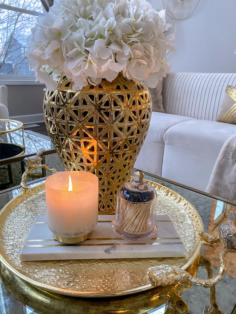 Inspire Me! Home Decor Glass Cloche With Black Tip Matches 4 Inspire Me! Home Decor Glass Cloche With Black Tip Matches