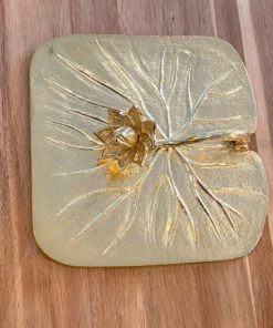 Inspire Me! Home Decor Gold Lotus Napkin Holder 10 Inspire Me! Home Decor Gold Lotus Napkin Holder