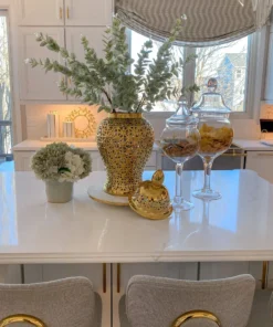 Inspire Me! Home Decor Glass Stem Jar (2 Sizes) Jars 18 Inspire Me! Home Decor Glass Stem Jar (2 Sizes) Jars