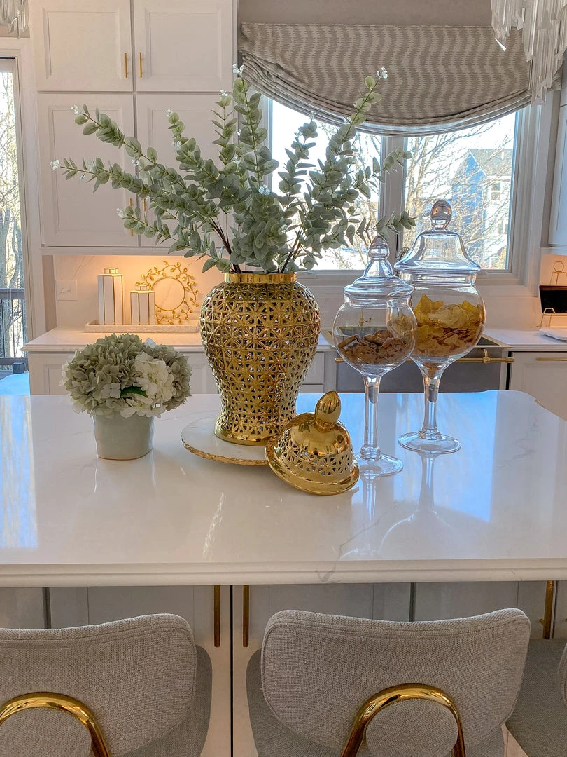 Inspire Me! Home Decor Glass Stem Jar (2 Sizes) Jars 9 Inspire Me! Home Decor Glass Stem Jar (2 Sizes) Jars