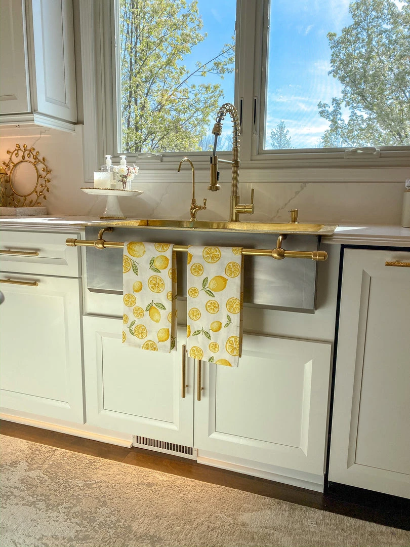 Inspire Me! Home Decor Lemon Kitchen Towel 3 Inspire Me! Home Decor Lemon Kitchen Towel