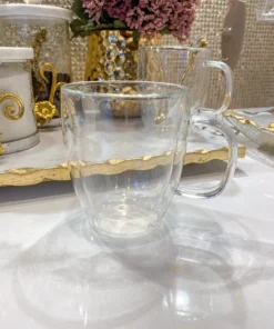Inspire Me! Home Decor KITCHEN 16 Oz Double Wall Glass Coffee Mug With Handle 11 Inspire Me! Home Decor KITCHEN 16 Oz Double Wall Glass Coffee Mug With Handle