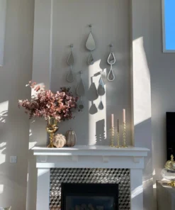 Inspire Me! Home Decor WALL ART & MIRRORS Teardrop Mirrors (Set Of 5) (2 Colors) 37 Inspire Me! Home Decor WALL ART & MIRRORS Teardrop Mirrors (Set Of 5) (2 Colors)