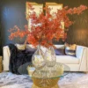 Inspire Me! Home Decor Gold Gilded Leaf Vase (2 Sizes) 1 Inspire Me! Home Decor Gold Gilded Leaf Vase (2 Sizes)