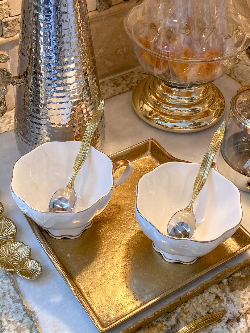 Inspire Me! Home Decor KITCHEN Willow Leaf Spoon Set Of 4 7 Inspire Me! Home Decor KITCHEN Willow Leaf Spoon Set Of 4