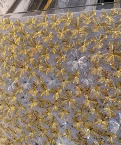 Inspire Me! Home Decor Gold And Silver Metal Flower Field Wall Art 7 Inspire Me! Home Decor Gold And Silver Metal Flower Field Wall Art