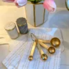 Inspire Me! Home Decor Gold Measuring Spoons 1 Inspire Me! Home Decor Gold Measuring Spoons