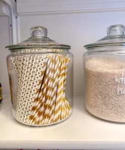 Inspire Me! Home Decor Gold Paper Straws ( 2 Patterns Available ) 7 Inspire Me! Home Decor Gold Paper Straws ( 2 Patterns Available )