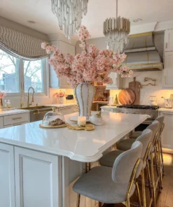 Inspire Me! Home Decor White Ginger Jar With Gold Details (3 Sizes) 27 Inspire Me! Home Decor White Ginger Jar With Gold Details (3 Sizes)