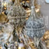 Inspire Me! Home Decor Glass Drop Ornaments (2 Colors) 1 Inspire Me! Home Decor Glass Drop Ornaments (2 Colors)