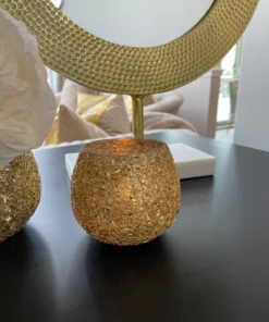 Inspire Me! Home Decor Gold Jeweled Votive (2 Sizes) 11 Inspire Me! Home Decor Gold Jeweled Votive (2 Sizes)