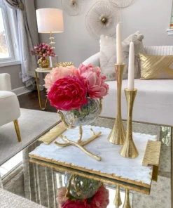 Inspire Me! Home Decor Large Branch Vase With Crackled Glass (2 Colors) 15 Inspire Me! Home Decor Large Branch Vase With Crackled Glass (2 Colors)