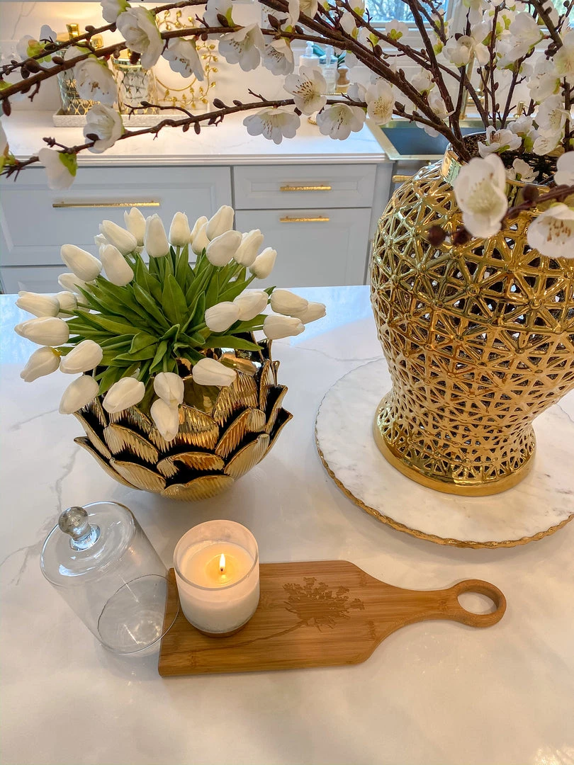 Inspire Me! Home Decor Wild Flower Bamboo Paddle Board KITCHEN 5 Inspire Me! Home Decor Wild Flower Bamboo Paddle Board KITCHEN