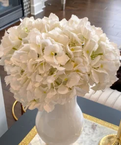 Inspire Me! Home Decor Floral Stems Real-Touch Hydrangea Stem (4 Colors)