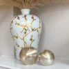 Inspire Me! Home Decor Glossy Gold Metallic Orb Candles (2 Sizes) 1 Inspire Me! Home Decor Glossy Gold Metallic Orb Candles (2 Sizes)