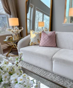 Cloud9d Diamond Pink Pillow - 20" X 20" 9 Cloud9d Diamond Pink Pillow - 20