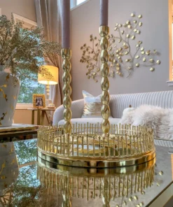 Inspire Me! Home Decor Round Mirror Tray (2 Sizes) (2 Colors) 11 Inspire Me! Home Decor Round Mirror Tray (2 Sizes) (2 Colors)