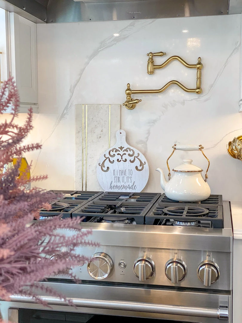 Inspire Me! Home Decor Round Wood Cutting Board W/ Cutouts ( 3 Designs) 4 Inspire Me! Home Decor Round Wood Cutting Board W/ Cutouts ( 3 Designs)