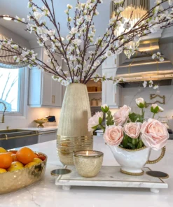 Inspire Me! Home Decor Textured Round Candle (2 Colors)