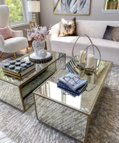 Inspire Me! Home Decor Silver Teardrop Candle Holders (2 Sizes)